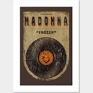 Vinyl vintage || Madonna || Frozen Posters and Art
